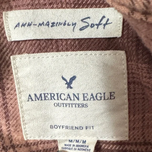 2 American Eagle soft flannels - Picture 2 of 8